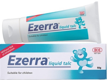 รูปภาพของ Ezerra Liquid Powder 50g แป้งน้ำสูตรสำหรับเด็ก